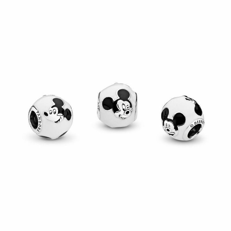 Pandora Australia Disney Expressive Mickey Charm - Sterling Silver | HYZDWK018